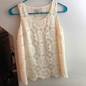 LOFT Lace Tank